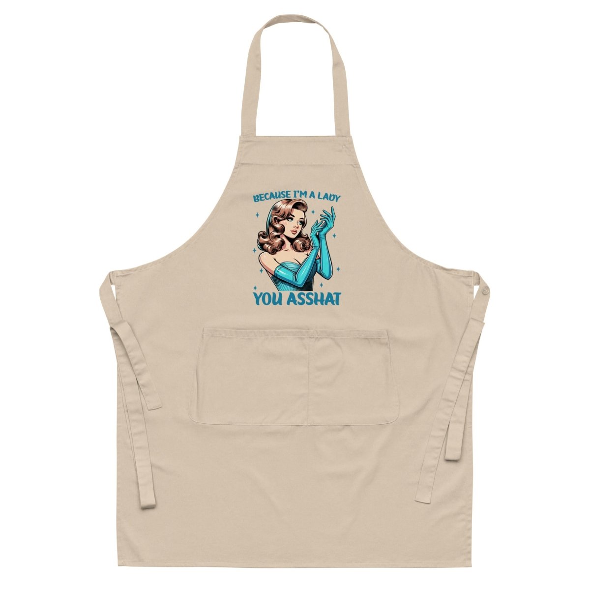 Sassy Asshat Organic Apron - Max & Co Tees