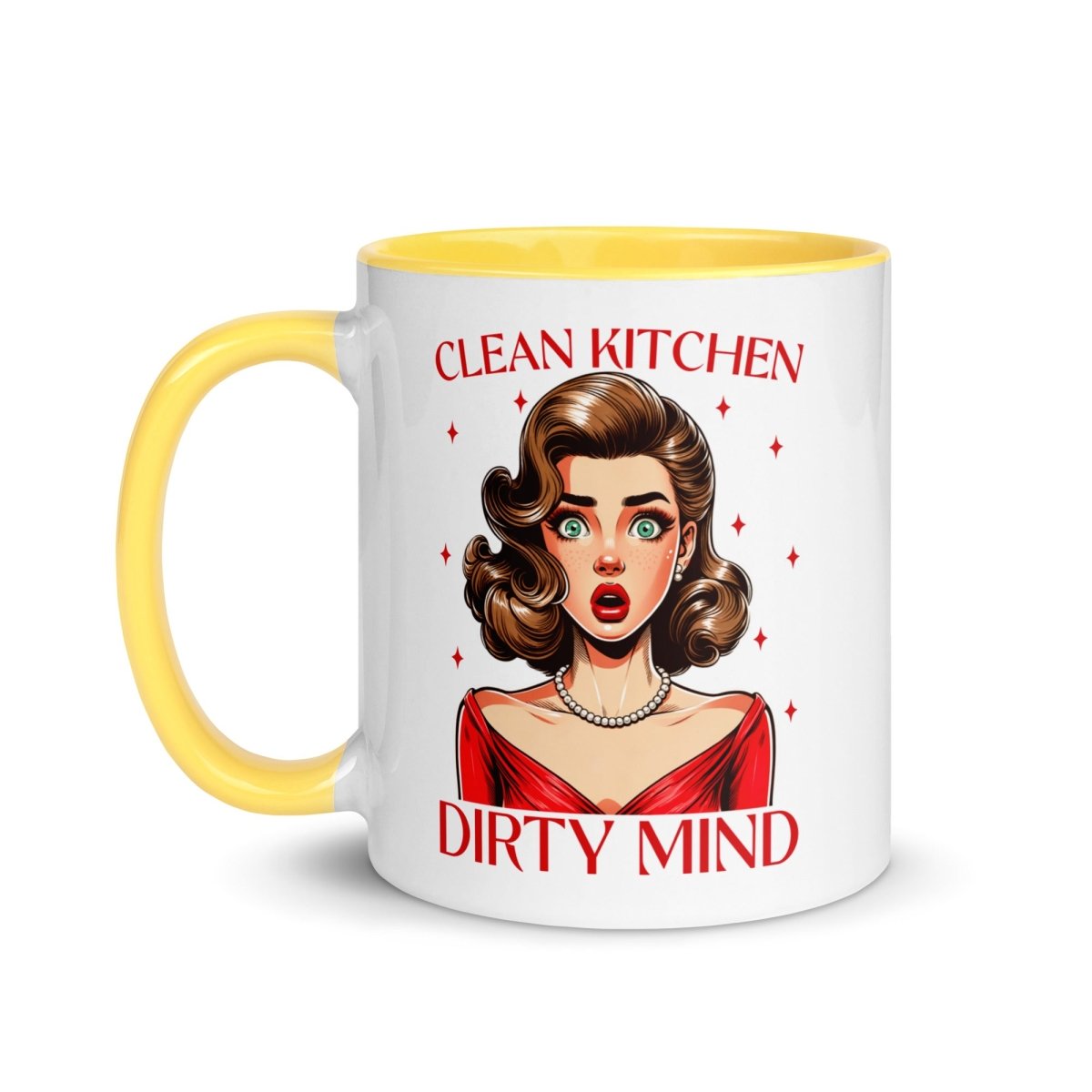 Sassy Dirty Mind Inner Color Mug - Max & Co Tees
