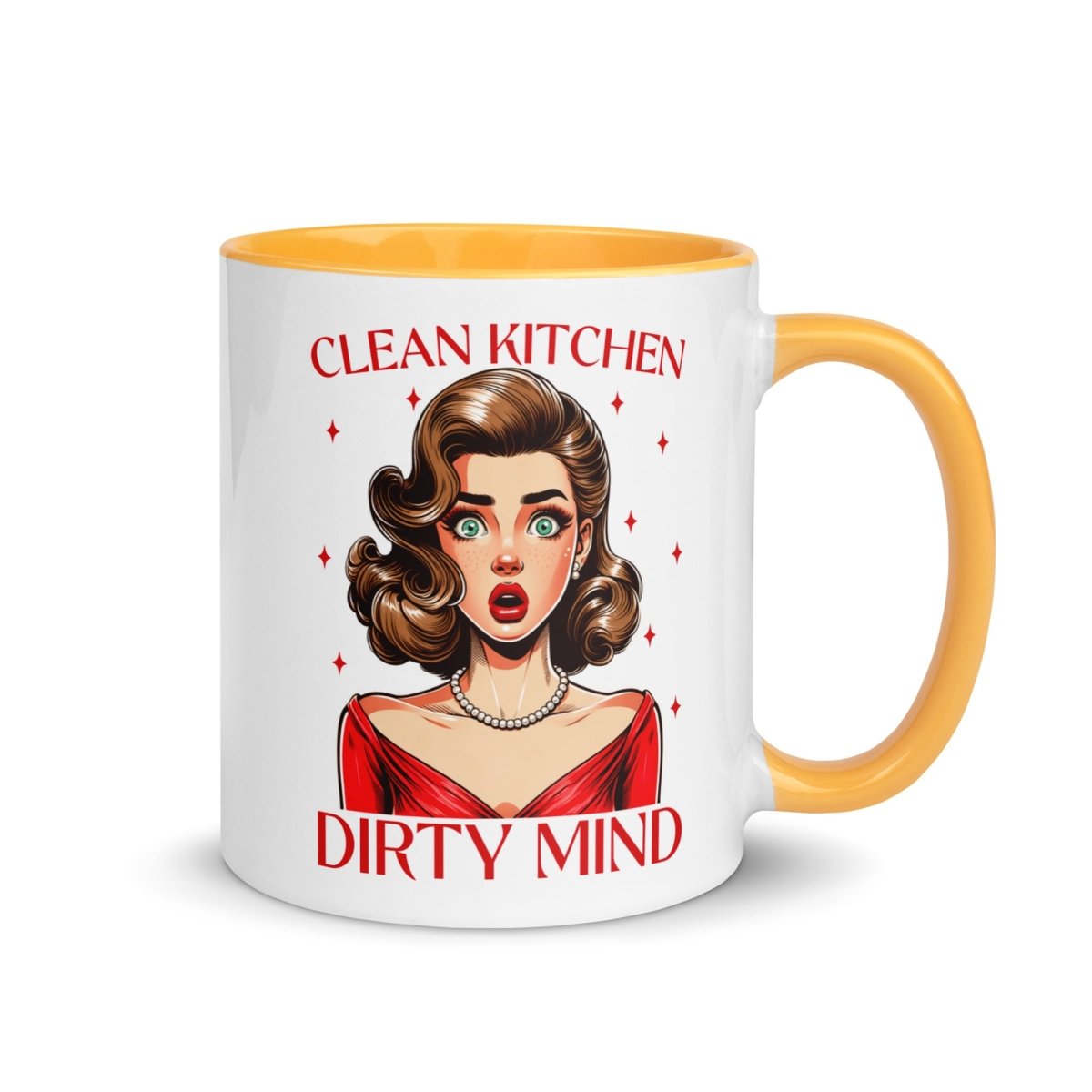 Sassy Dirty Mind Inner Color Mug - Max & Co Tees