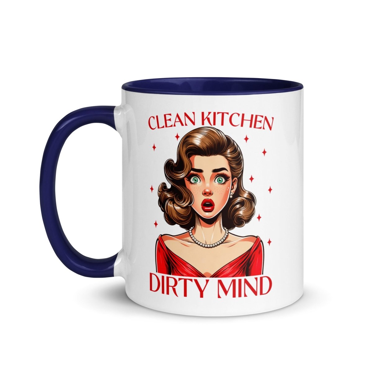 Sassy Dirty Mind Inner Color Mug - Max & Co Tees
