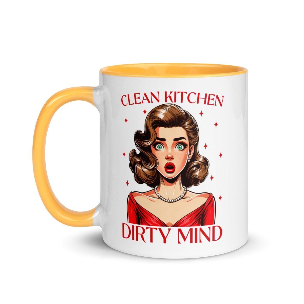 Sassy Dirty Mind Inner Color Mug - Max & Co Tees