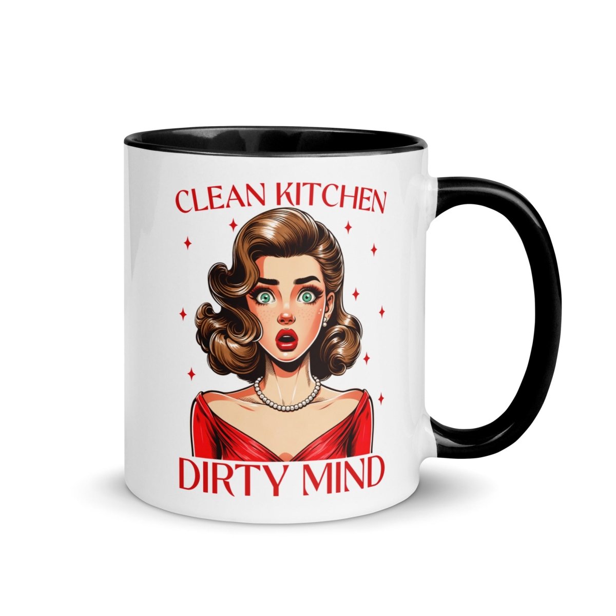 Sassy Dirty Mind Inner Color Mug - Max & Co Tees