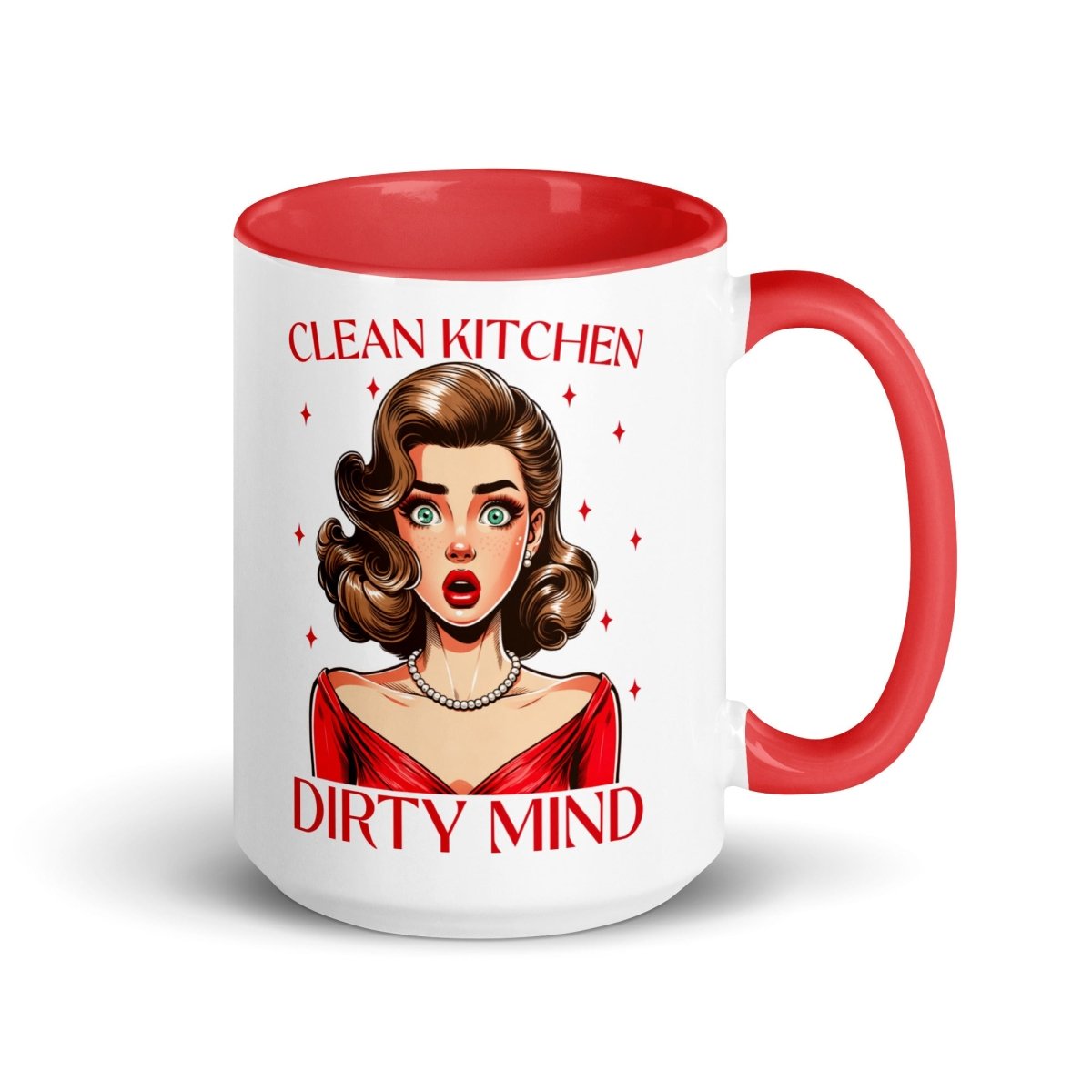 Sassy Dirty Mind Inner Color Mug - Max & Co Tees