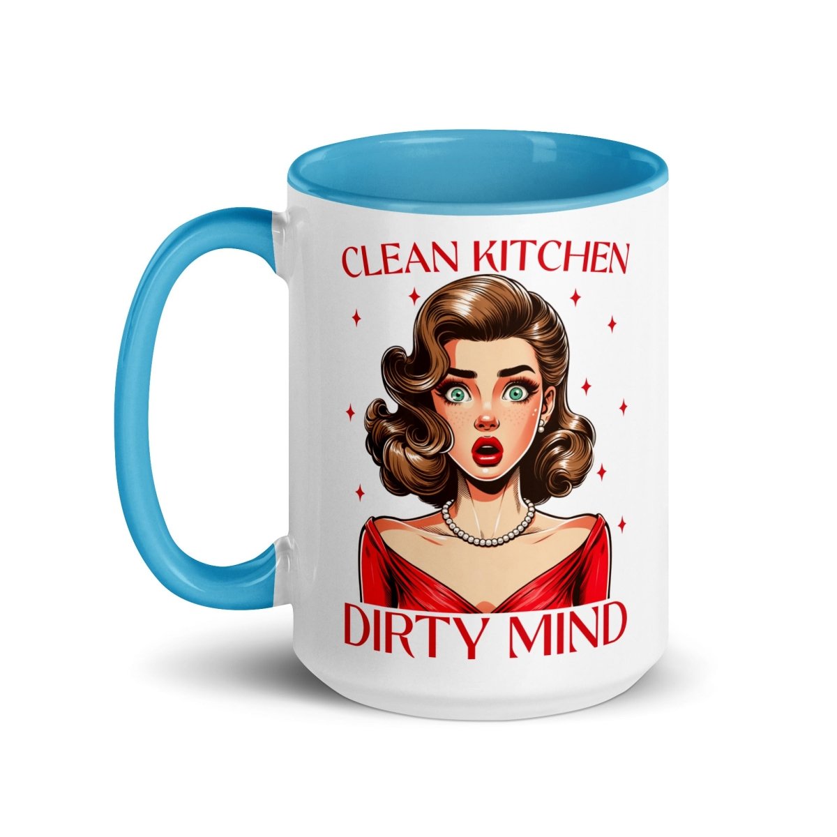 Sassy Dirty Mind Inner Color Mug - Max & Co Tees