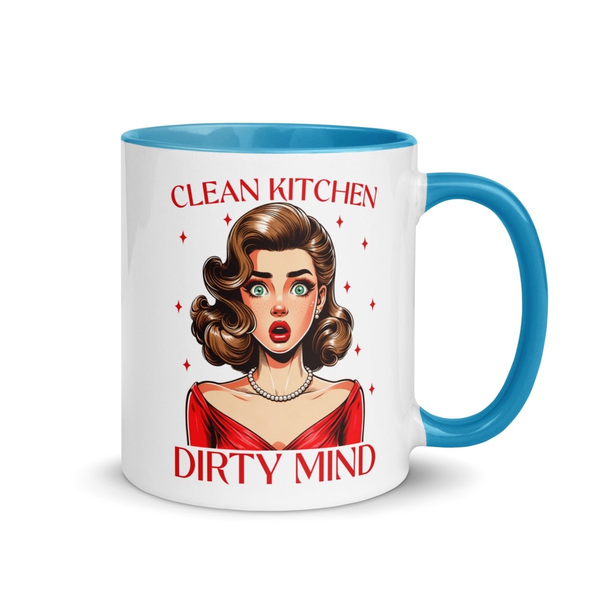 Sassy Dirty Mind Inner Color Mug - Max & Co Tees