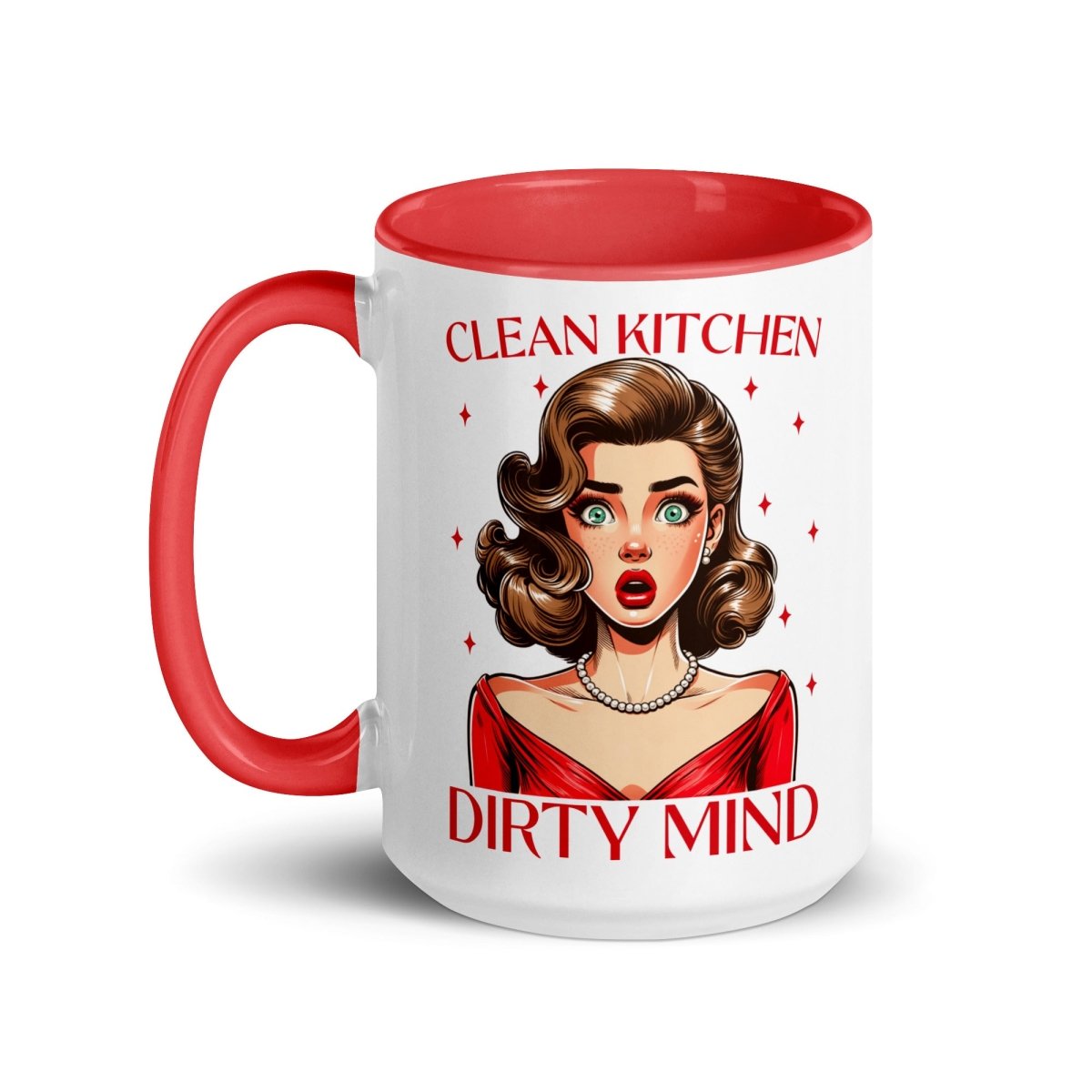 Sassy Dirty Mind Inner Color Mug - Max & Co Tees