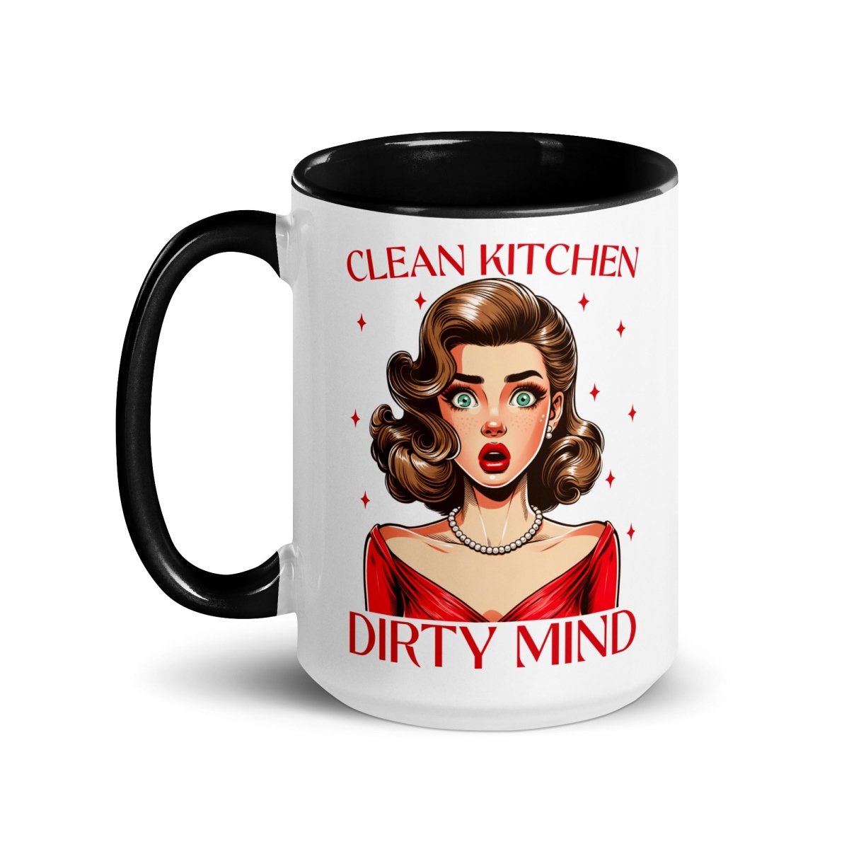 Sassy Dirty Mind Inner Color Mug - Max & Co Tees