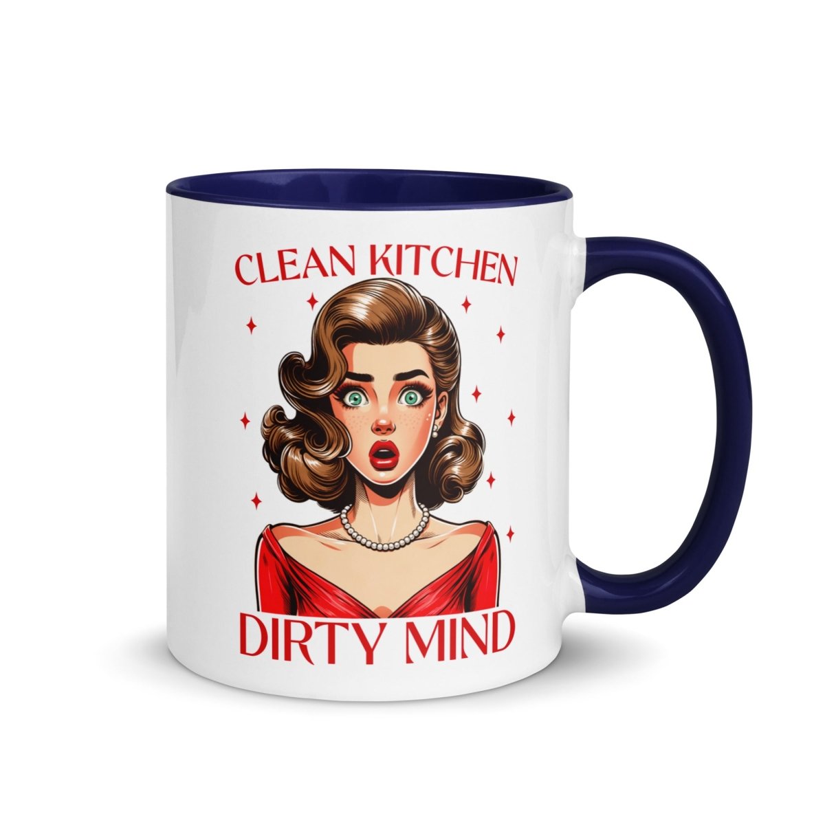 Sassy Dirty Mind Inner Color Mug - Max & Co Tees