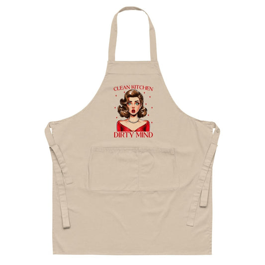 Sassy Dirty Mind Organic Apron - Max & Co Tees
