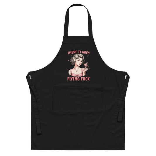 Sassy Flying F Organic Apron - Max & Co Tees