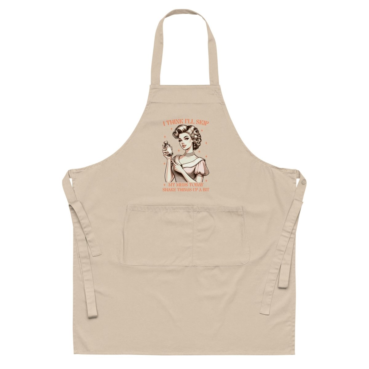 Sassy Meds Organic Apron - Max & Co Tees