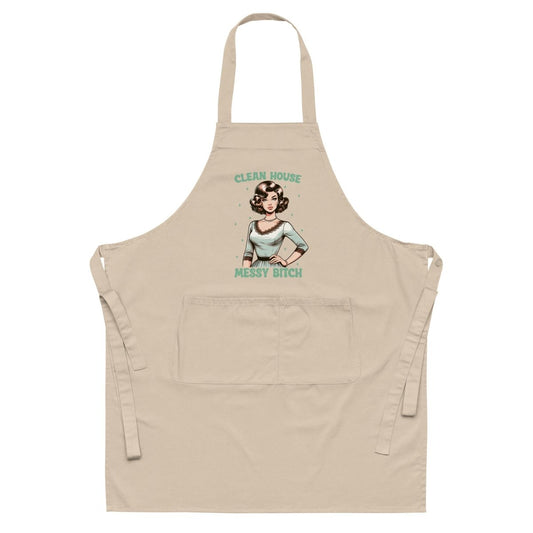 Sassy Messy Organic Apron - Max & Co Tees