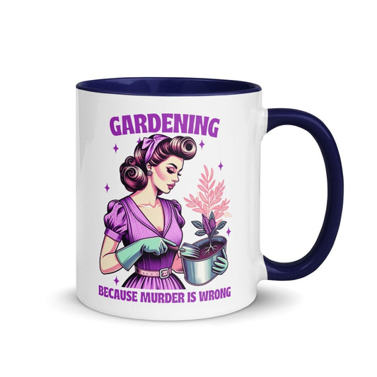 Sassy Murder is Wrong Inner Color Mug - Max & Co Tees
