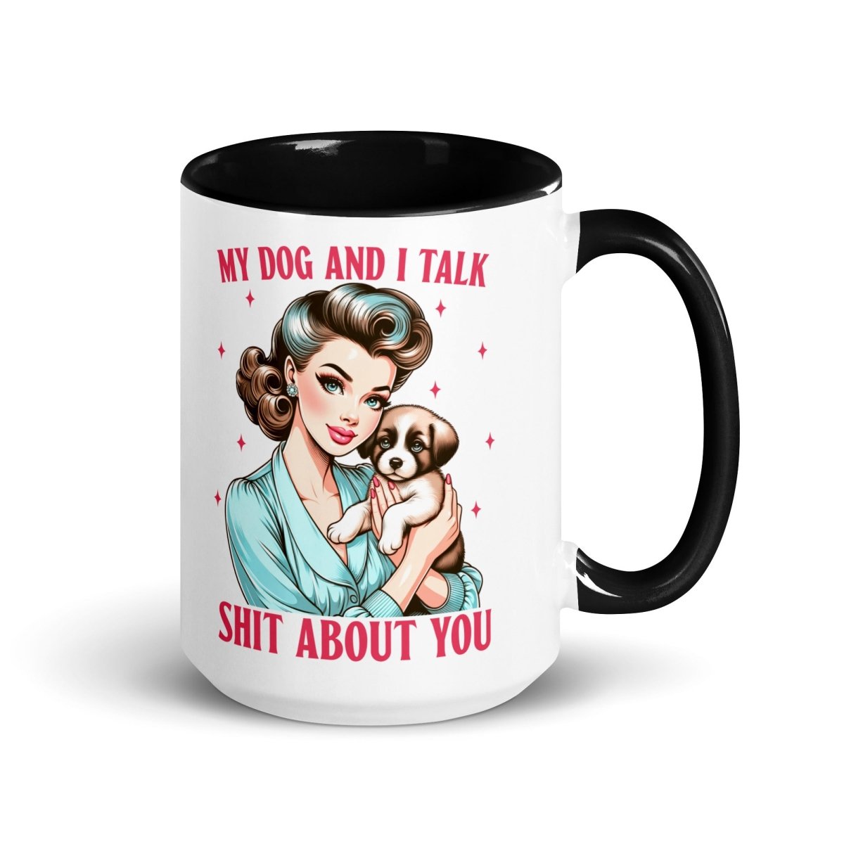Sassy My Dog Inner Color Mug - Max & Co Tees