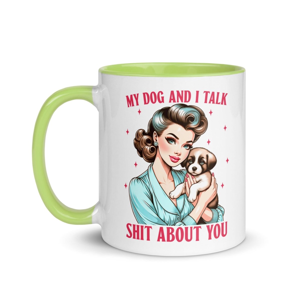 Sassy My Dog Inner Color Mug - Max & Co Tees