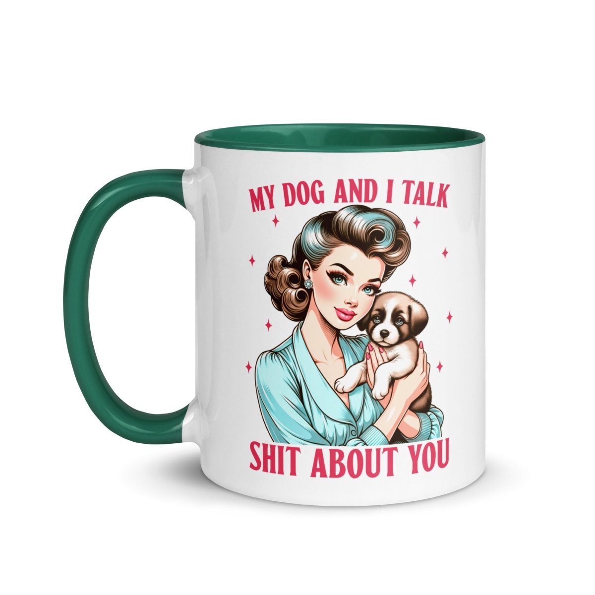 Sassy My Dog Inner Color Mug - Max & Co Tees