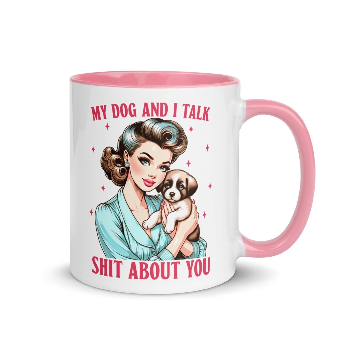 Sassy My Dog Inner Color Mug - Max & Co Tees