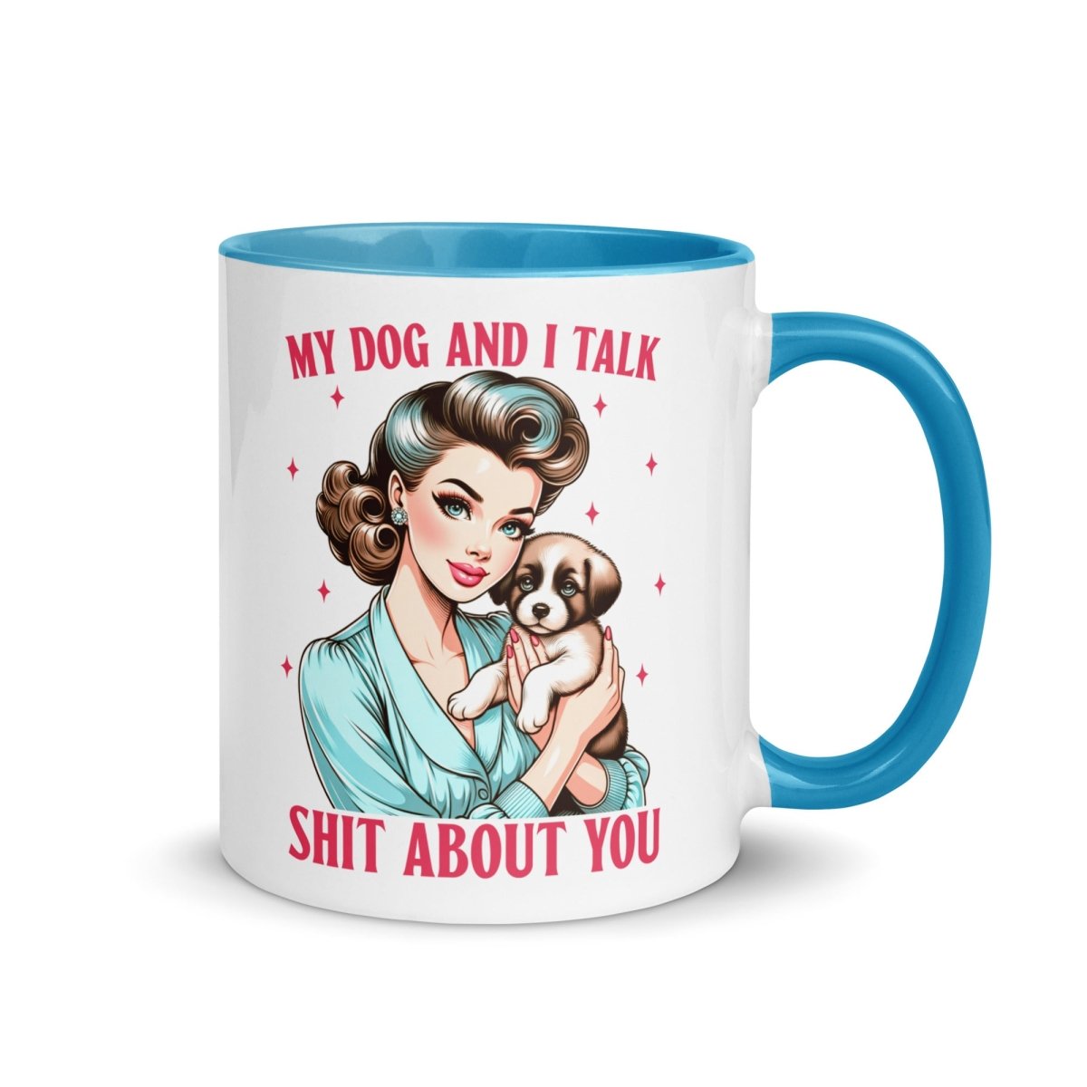 Sassy My Dog Inner Color Mug - Max & Co Tees