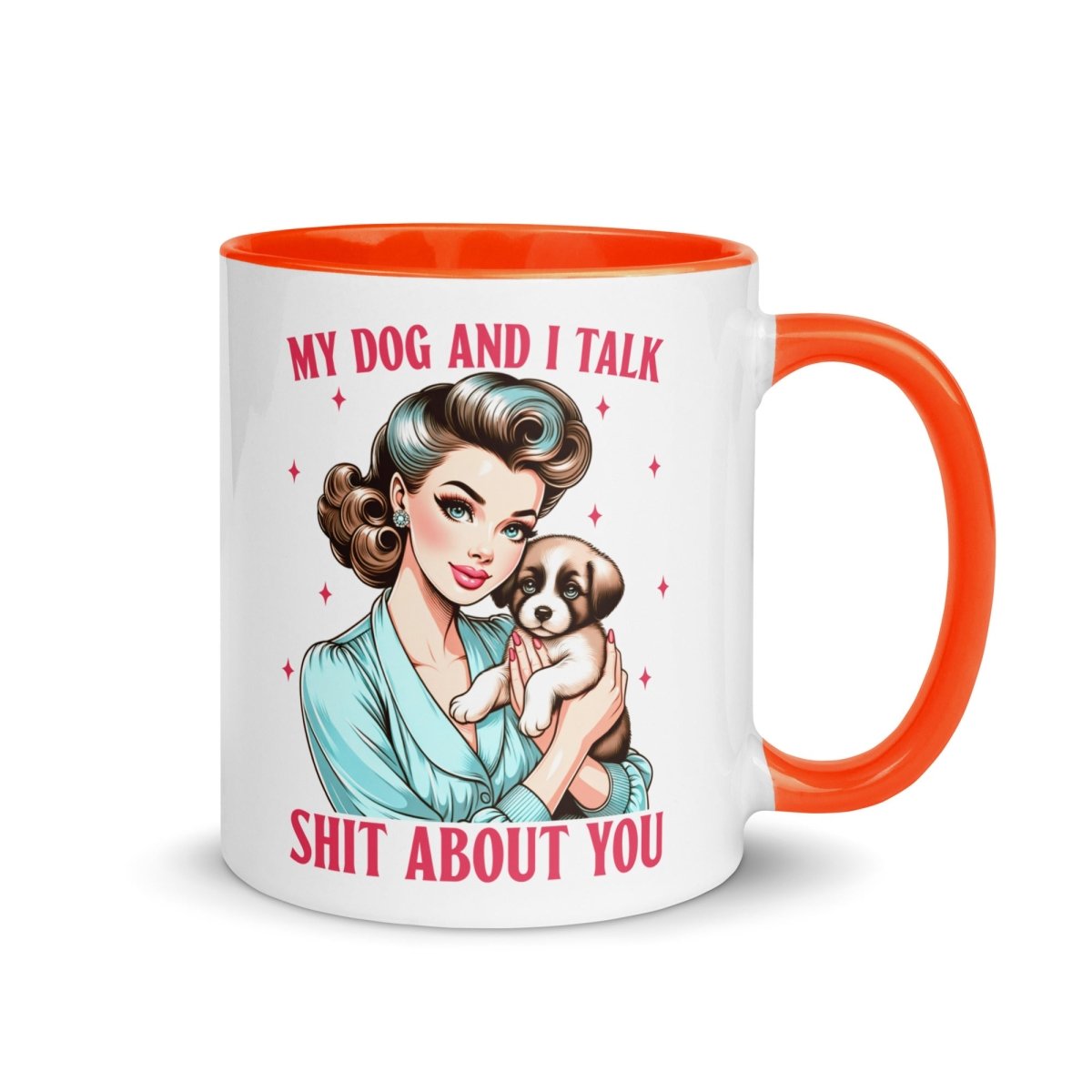 Sassy My Dog Inner Color Mug - Max & Co Tees