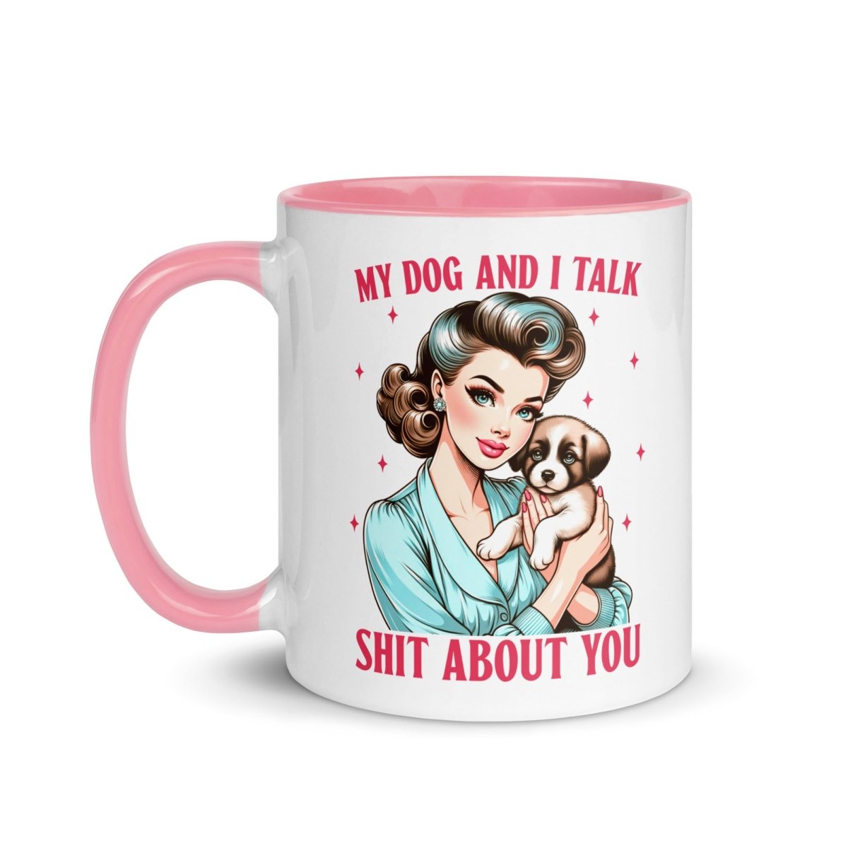 Sassy My Dog Inner Color Mug - Max & Co Tees