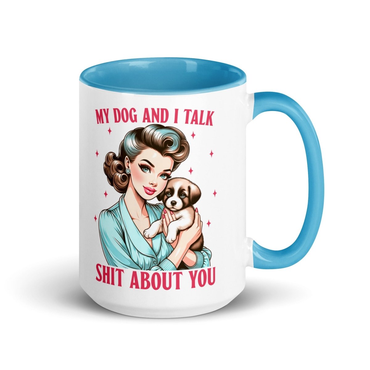 Sassy My Dog Inner Color Mug - Max & Co Tees