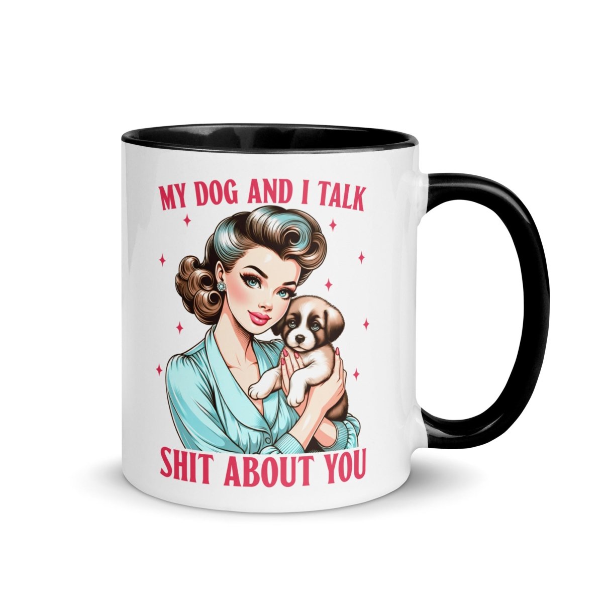 Sassy My Dog Inner Color Mug - Max & Co Tees