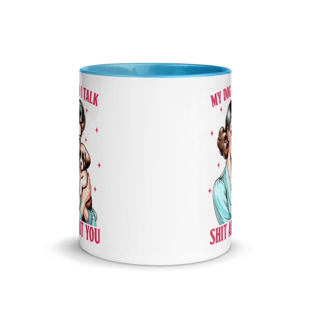 Sassy My Dog Inner Color Mug - Max & Co Tees