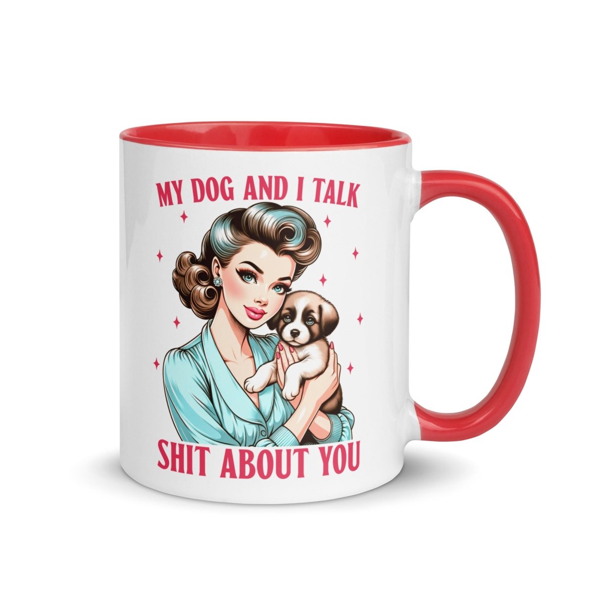 Sassy My Dog Inner Color Mug - Max & Co Tees
