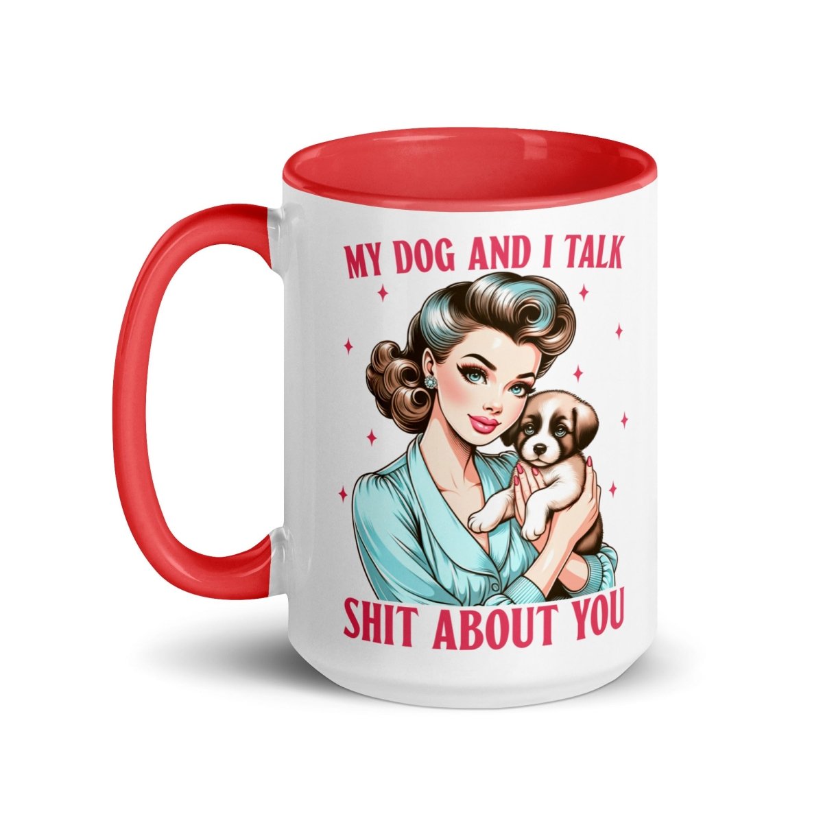 Sassy My Dog Inner Color Mug - Max & Co Tees
