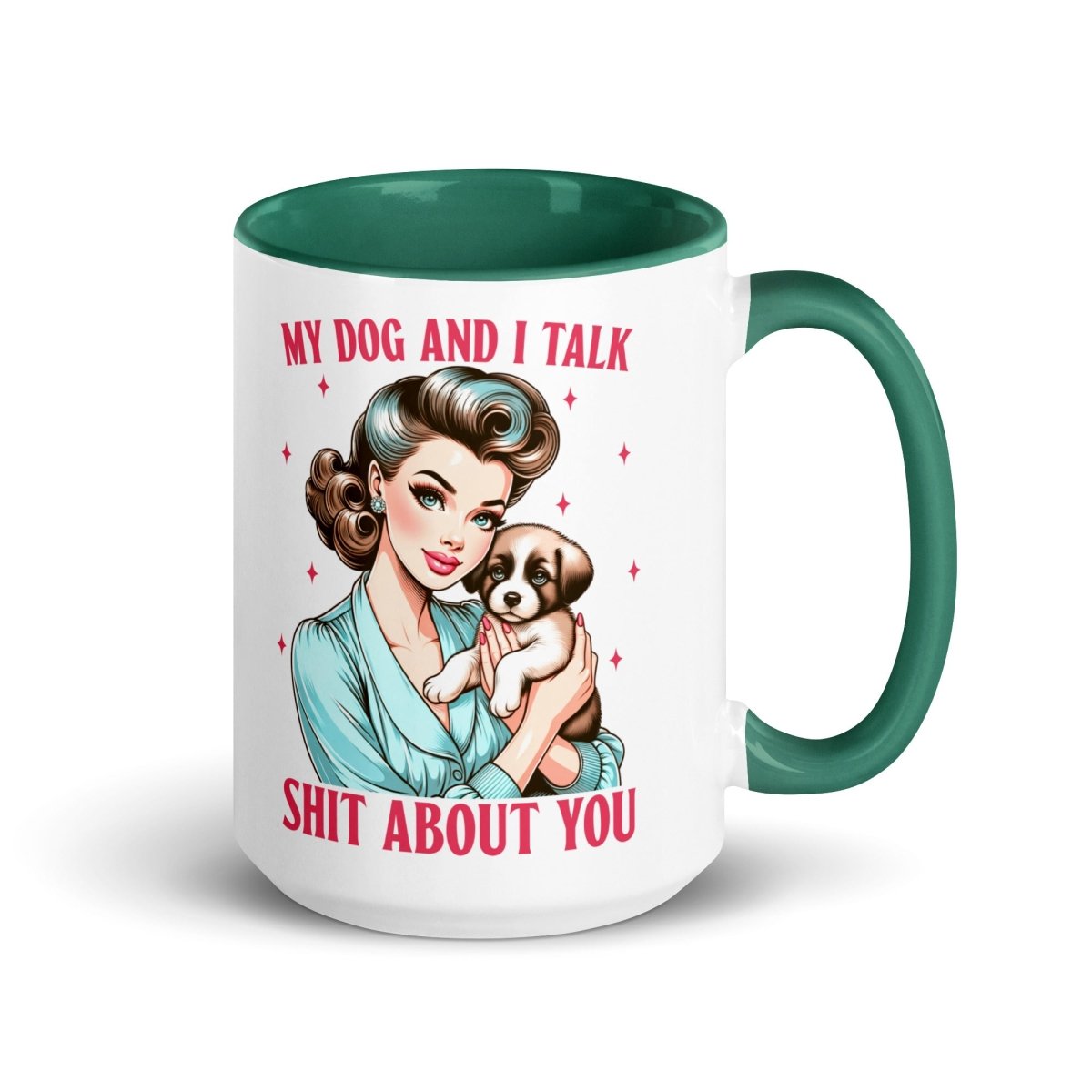 Sassy My Dog Inner Color Mug - Max & Co Tees