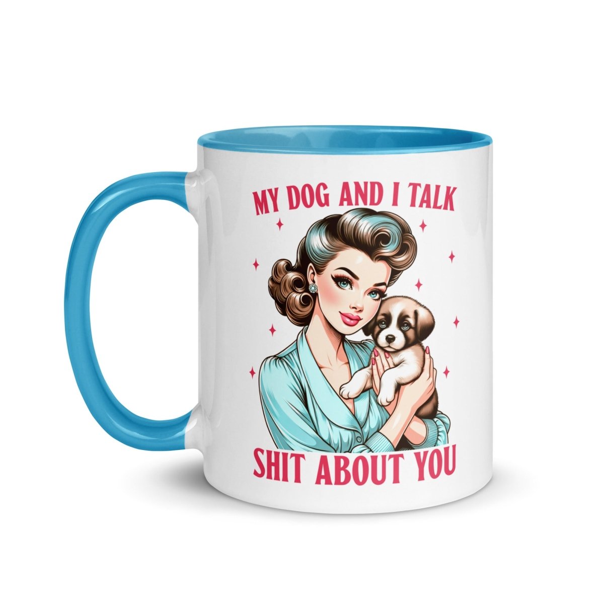 Sassy My Dog Inner Color Mug - Max & Co Tees
