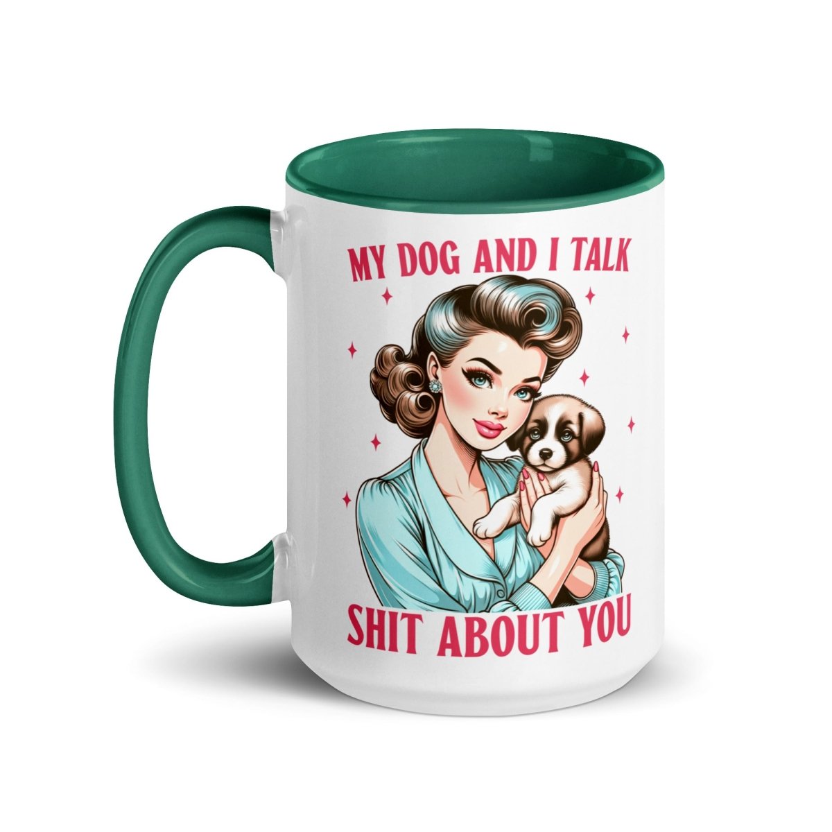 Sassy My Dog Inner Color Mug - Max & Co Tees