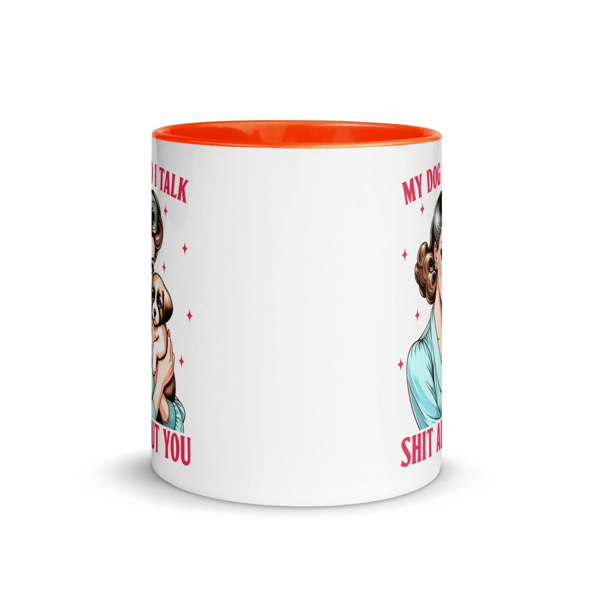 Sassy My Dog Inner Color Mug - Max & Co Tees