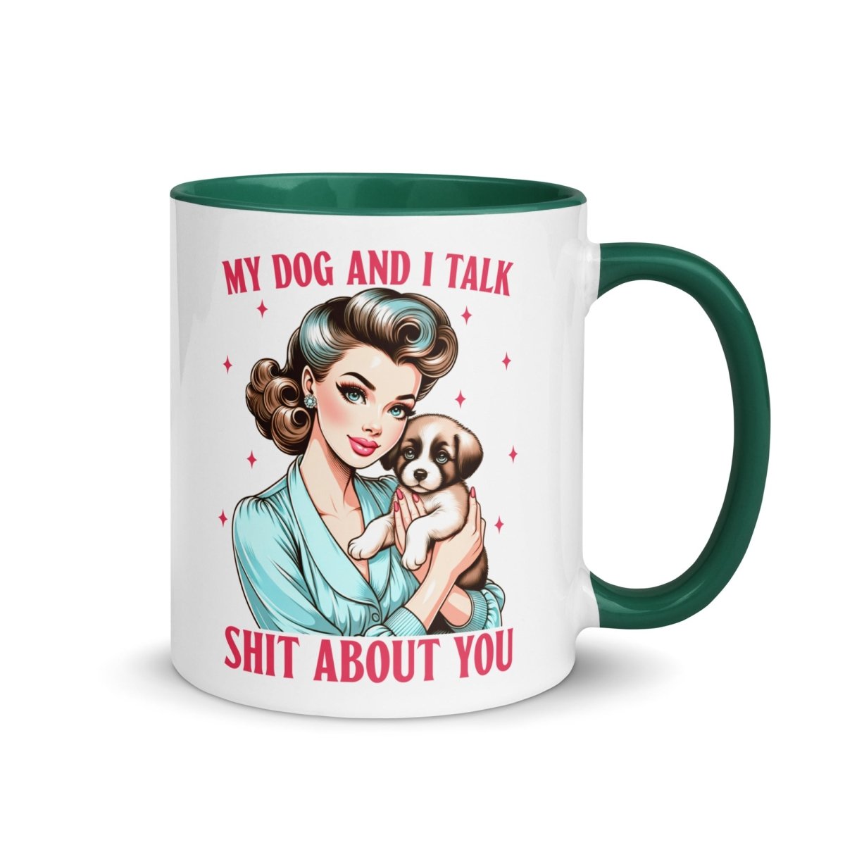 Sassy My Dog Inner Color Mug - Max & Co Tees