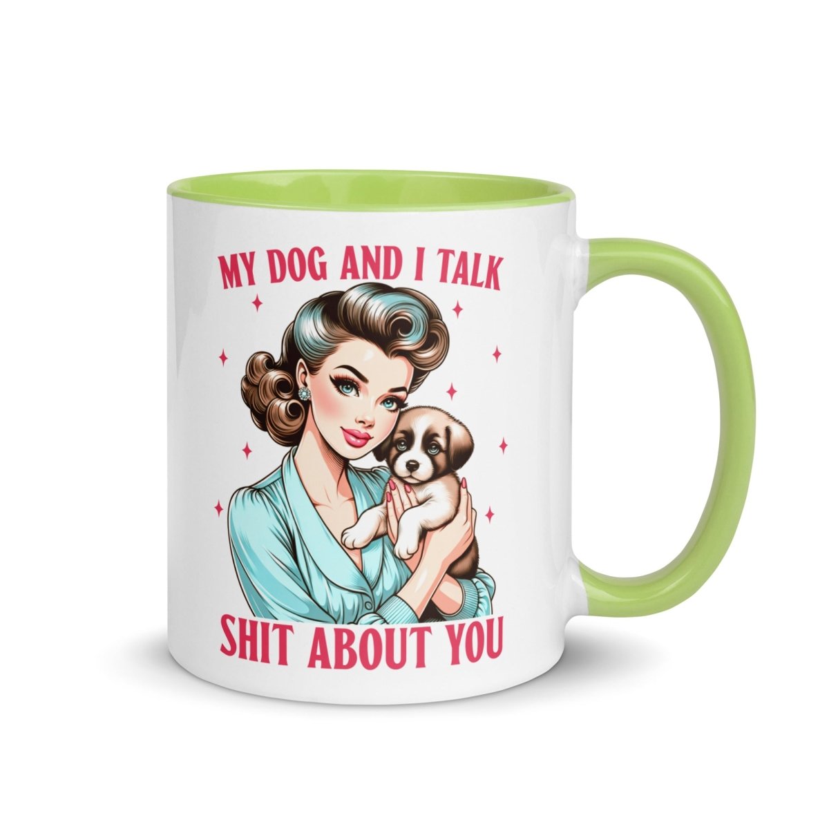 Sassy My Dog Inner Color Mug - Max & Co Tees