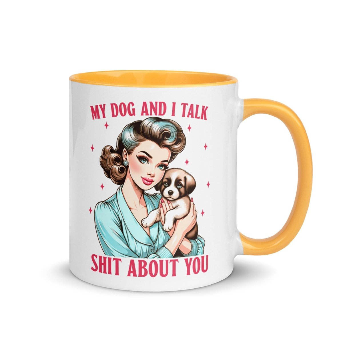 Sassy My Dog Inner Color Mug - Max & Co Tees
