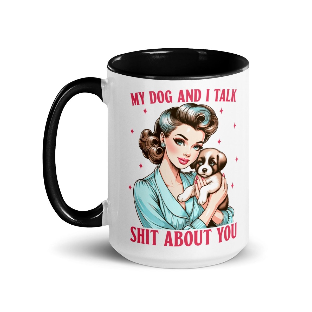 Sassy My Dog Inner Color Mug - Max & Co Tees