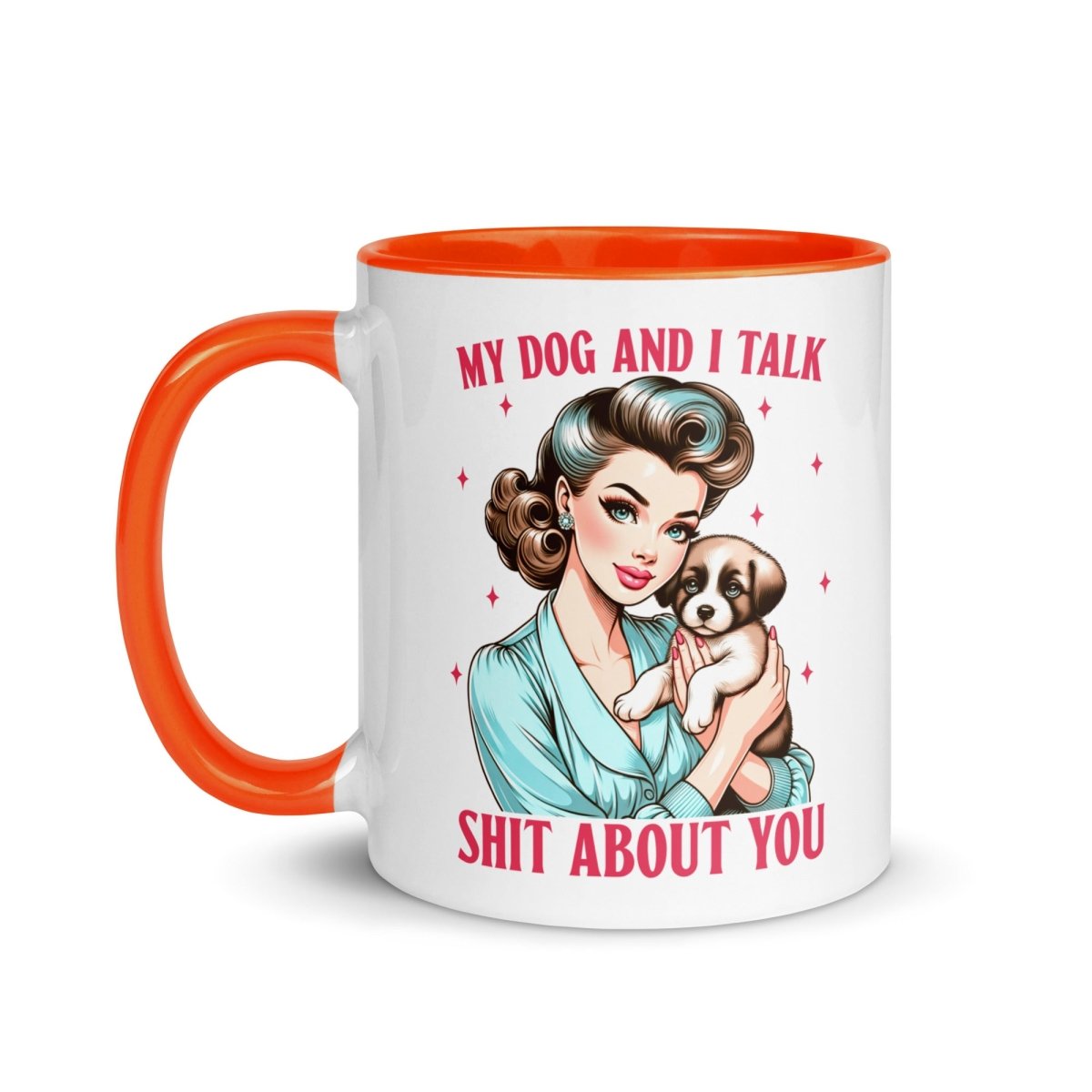 Sassy My Dog Inner Color Mug - Max & Co Tees