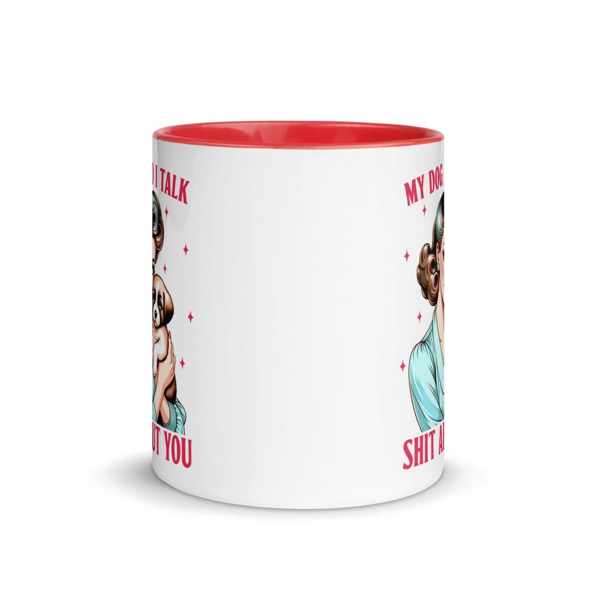 Sassy My Dog Inner Color Mug - Max & Co Tees