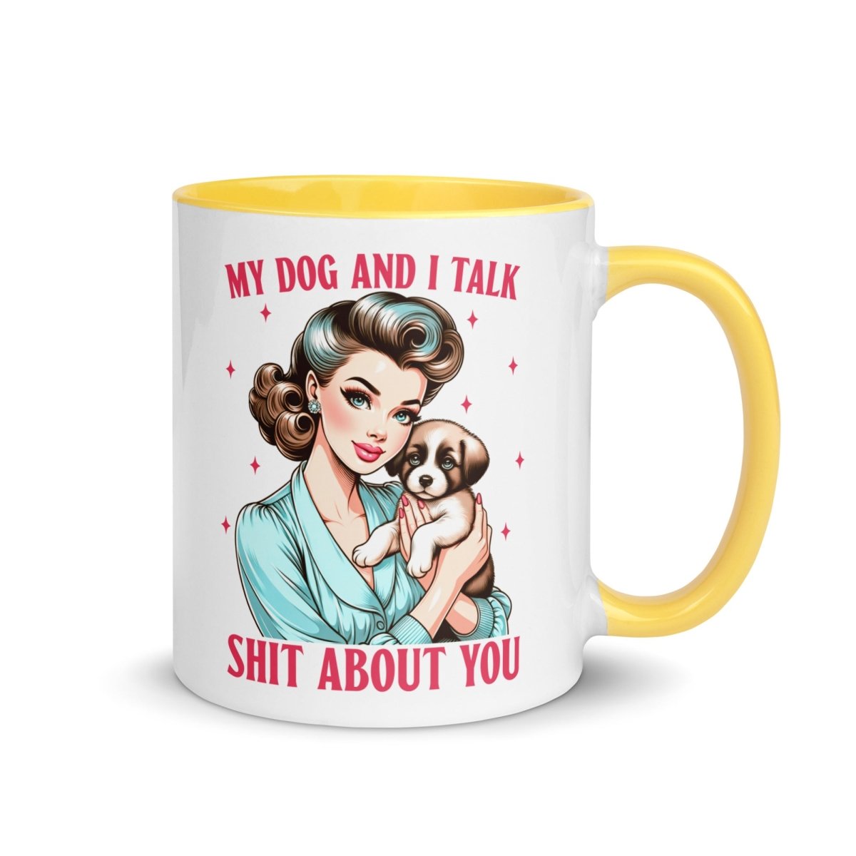 Sassy My Dog Inner Color Mug - Max & Co Tees