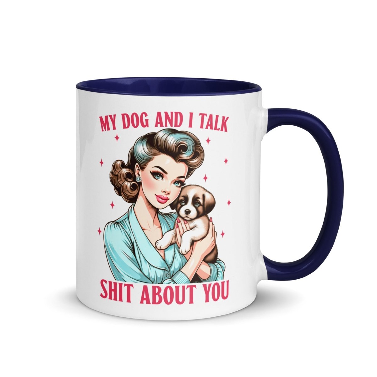 Sassy My Dog Inner Color Mug - Max & Co Tees