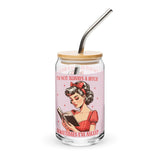 Sassy No Always a B@#$h Can - Shaped Glass - Max & Co Tees