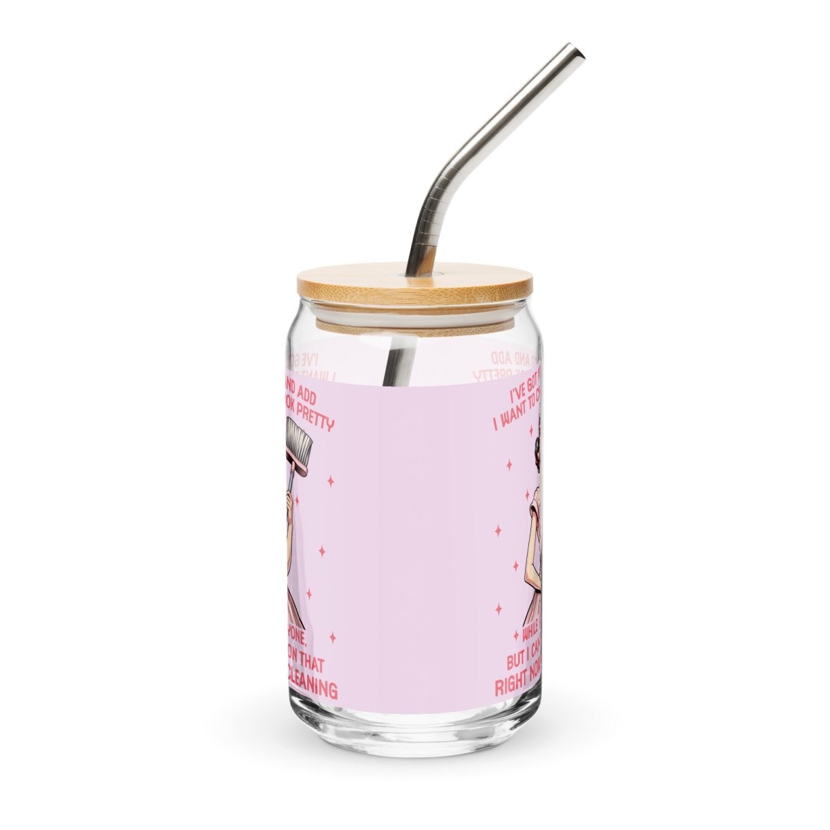 Sassy OCD, PMS, ADD Can - Shaped Glass - Max & Co Tees