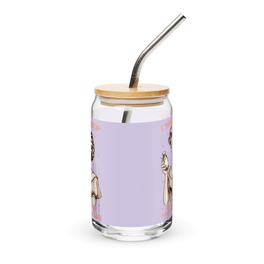 Sassy Skip The Meds Can - Shaped Glass - Max & Co Tees