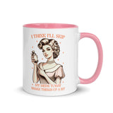 Sassy Skip The Meds Inner Color Mug - Max & Co Tees