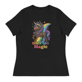 Women's Unicorn Black Girl Rainbow Tee - Max & Co Tees