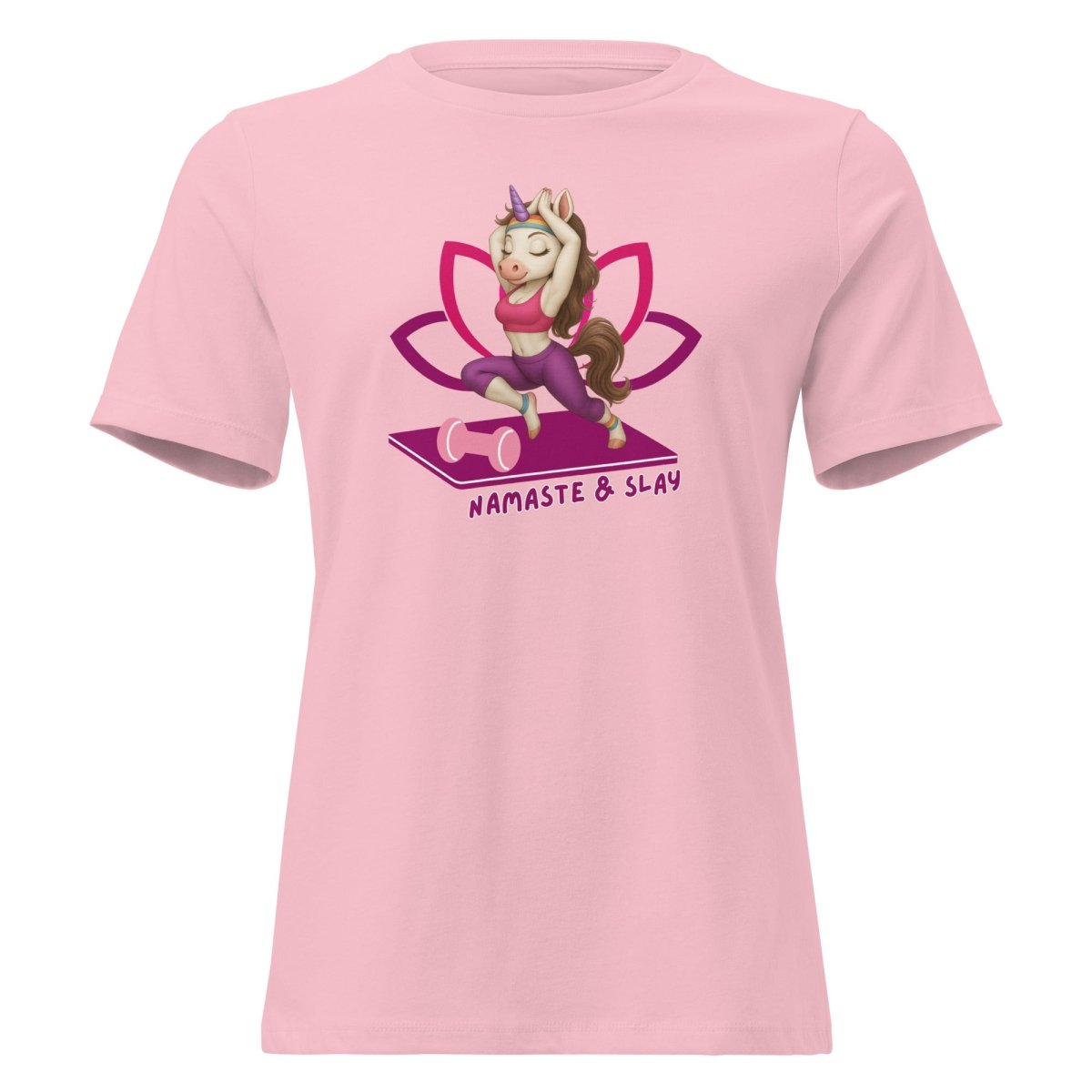 Women's Unicorn Namaste and Slay Tee - Max & Co Tees