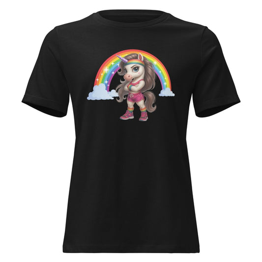 Women's Unicorn Rainbow Tee - Max & Co Tees