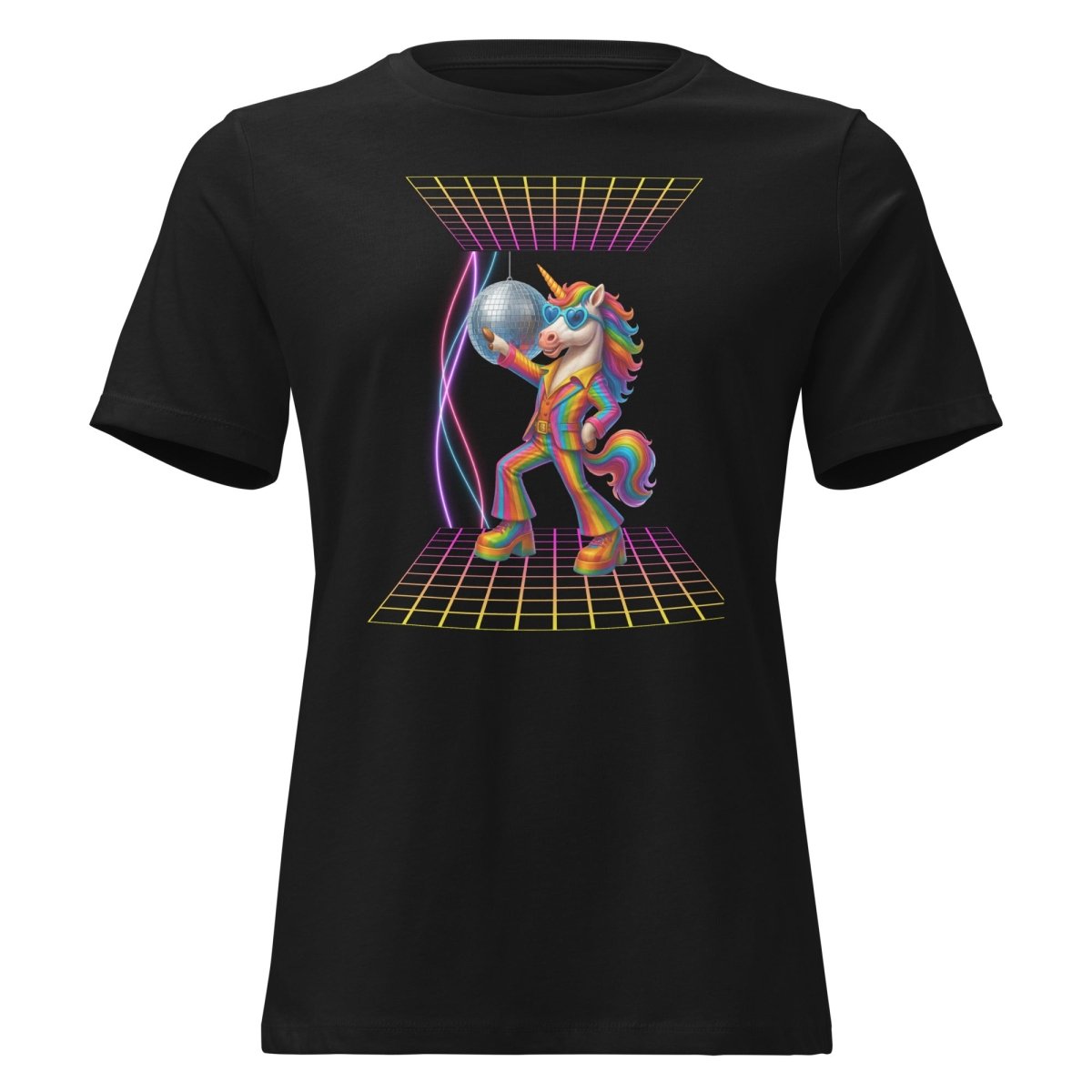 Women's Unicorn Retro Disco Tee - Max & Co Tees