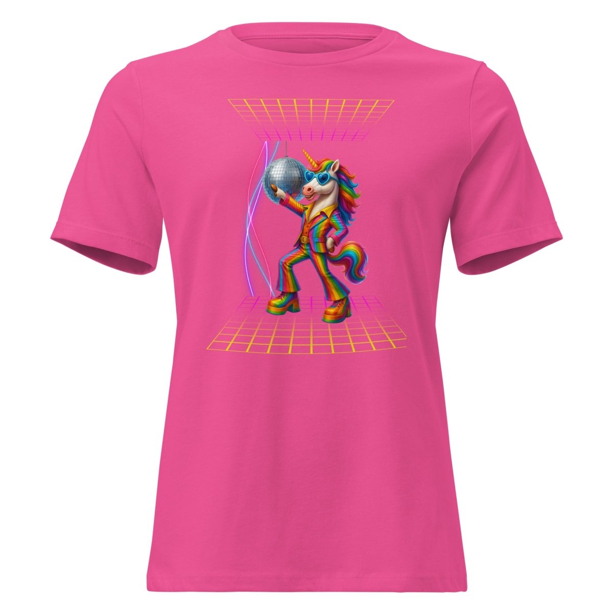 Women's Unicorn Retro Disco Tee - Max & Co Tees
